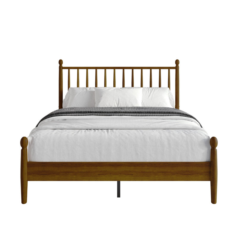 Downey King Platform Bed, Brown, King