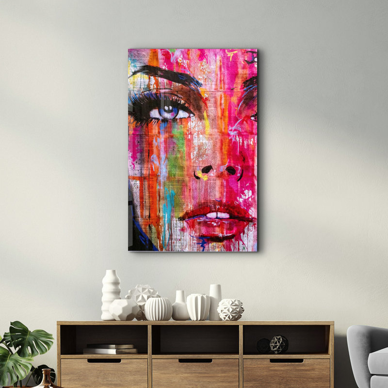 Elegant Tempered Glass Wall Art Painting, 18.1 x 28.3 inches | 100% Tempered Glass, Thickness: 0.16 inches | UV Printed for Vibrant Colors & Durability | Perfect for Home Decor & Modern Aesthetics