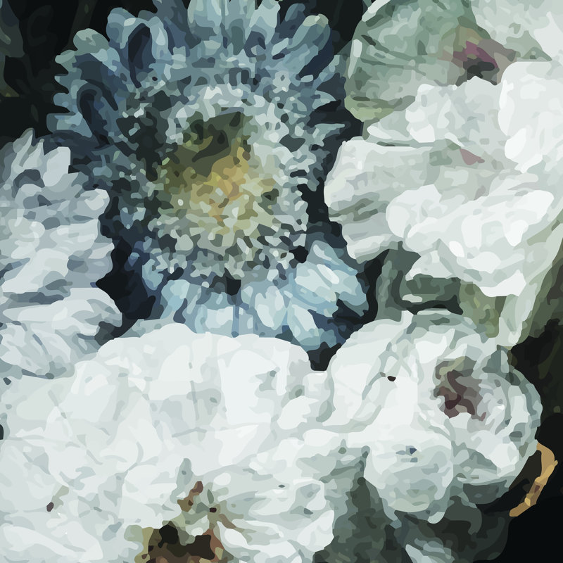 Floral Wallpaper, Pre-Pasted