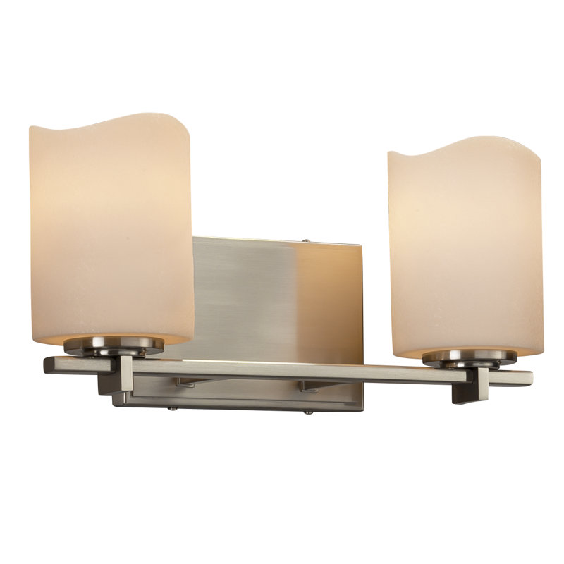 Burdette 2 - Light Dimmable Vanity Light, Brushed Nickel