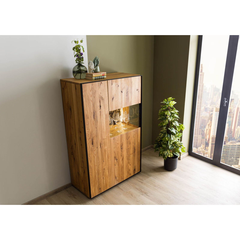 STARNBERG 89cm Solid Wood Sideboard