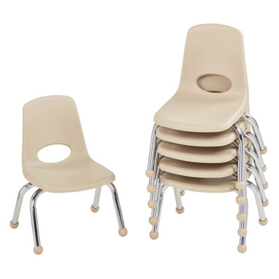 Chaise de classe empilable