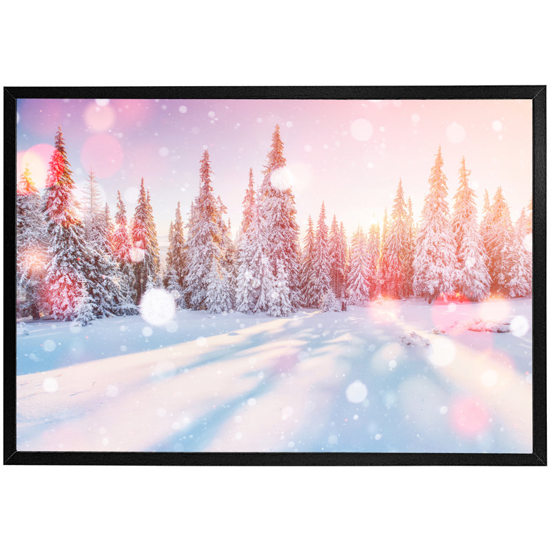 Fernley Mysterious Landscape - Single Picture Frame Print, Black, 51cm H x 76cm W x 4cm D