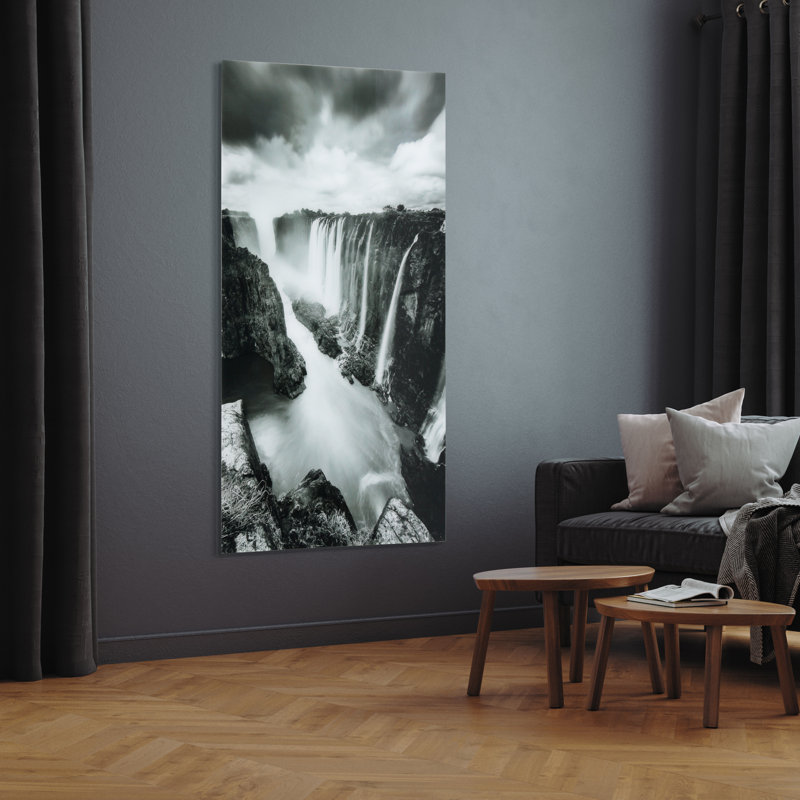 The Falls - Sans cadre, reproduction de photo sur verre
