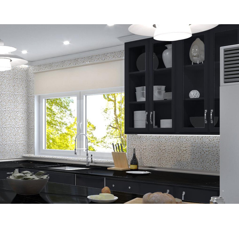 Oasis Natural Stone Pebble Mosaic Sheet, Halo
