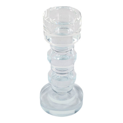 Porte-bougie en cristal Modern Glam Chunky