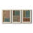 " Nouveau Decorative X " 3 - Pieces-662942882