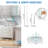 Yescom Spin Mop and Bucket Floor Cleaning System