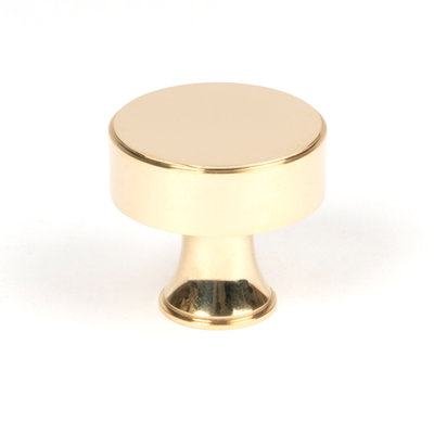 Matt Black Scully Cabinet Knob - 38Mm