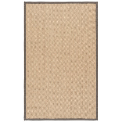 Lattimore Natural Fiber Sisal Pile Solid Color Rug