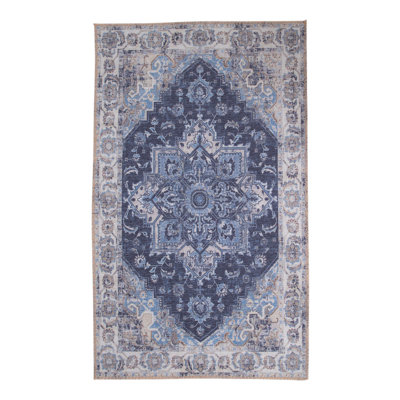 Derouen Oriental Area Rug