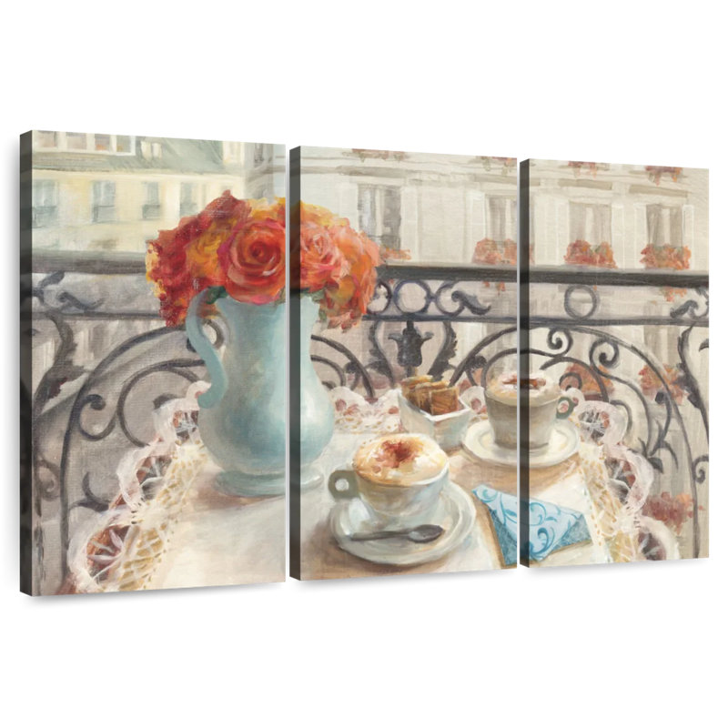 Yarlin Le Petit Dejeuner, 32" H x 50" W