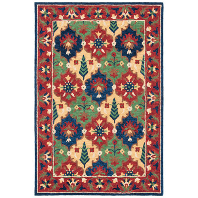 Grete Hand Tufted Wool Oriental Rug