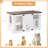 Large Cat Litter Box Enclosure with LED Light