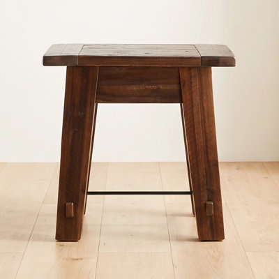 Daryl 27" W Solid Wood Side Table