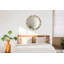 Huldar Glass Flat Wall Mirror