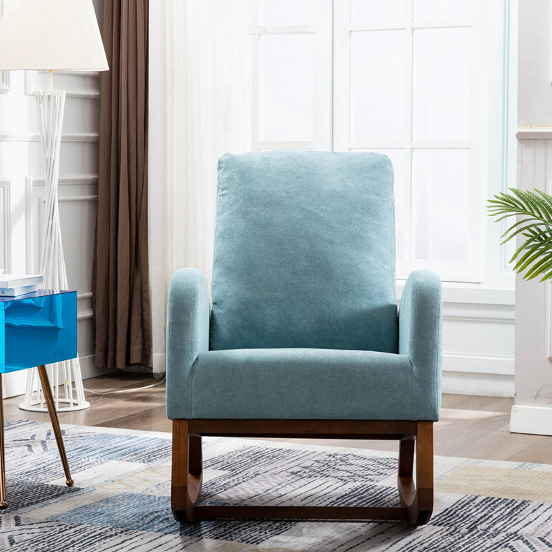 Chaise berçante Abhimanyu, Bleu