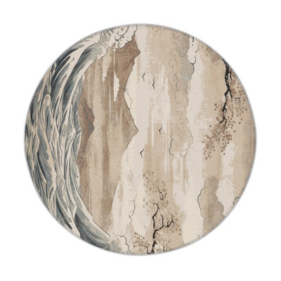Crimson Mist Indoor And Outdoor Area Rug