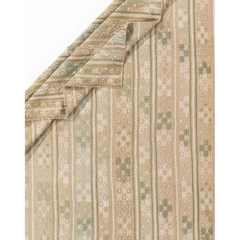 One-of-a-Kind 7'2 X 9' Flatweave Area Rug
