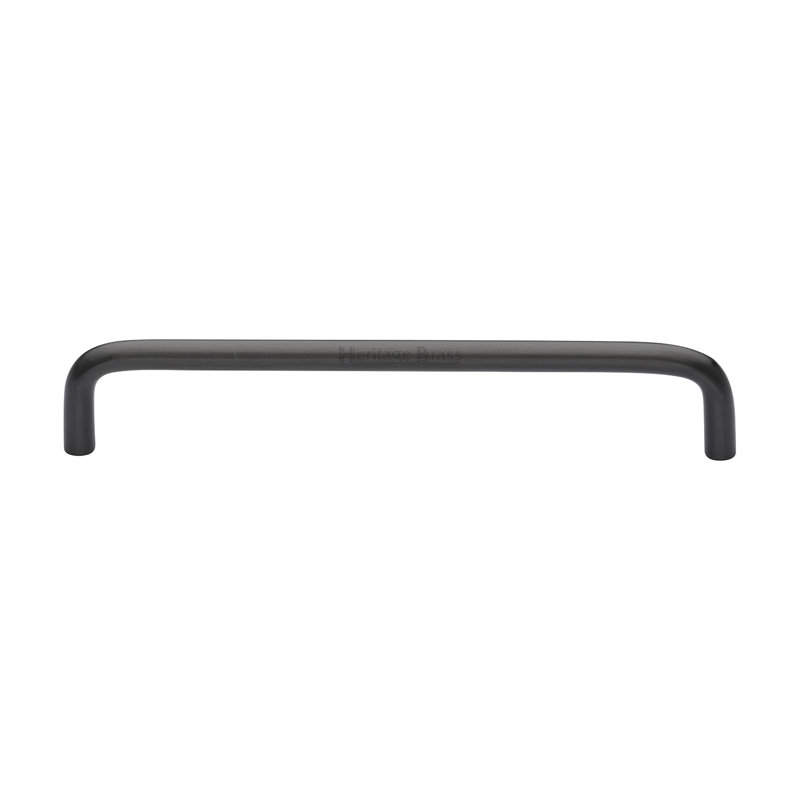 Heritage Brass Heritage Cabinet Pull Wire Design, 16cm L x  0.8cm W, Matte Bronze