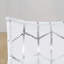 Édredon et édredon double / grand imprimé métallique - géométrique argenté sur blanc, microfibre, 2 taies décoratives, coussins décoratifs, imprimé de draps, vapeur