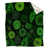 Green/Black Floral