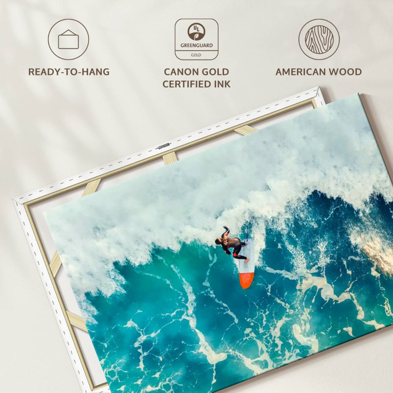 Senne Wave Surfer, 26" H x 39" W