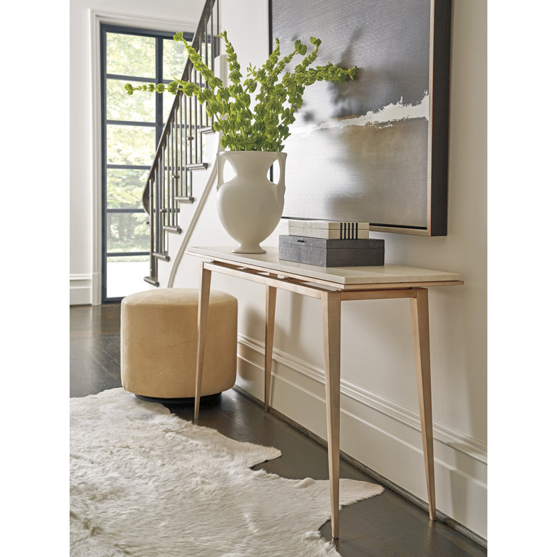 Rendezvous 58'' Marble Top Console Table