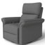 Fauteuil inclinable berçant et pivotant à 270 ° pour adulte