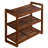 Bare Decor Vira Shoe Rack Shelf in Solid Teak Wood, 3 Shelf