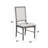 Leventis Weathered Gray Finish 7Pcs Dining Room Set