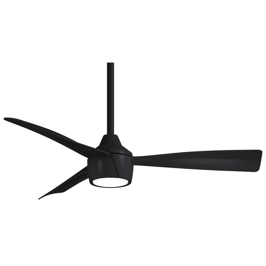Skinnie 44" 44'' Ceiling Fan with LED Lights Minka Aire