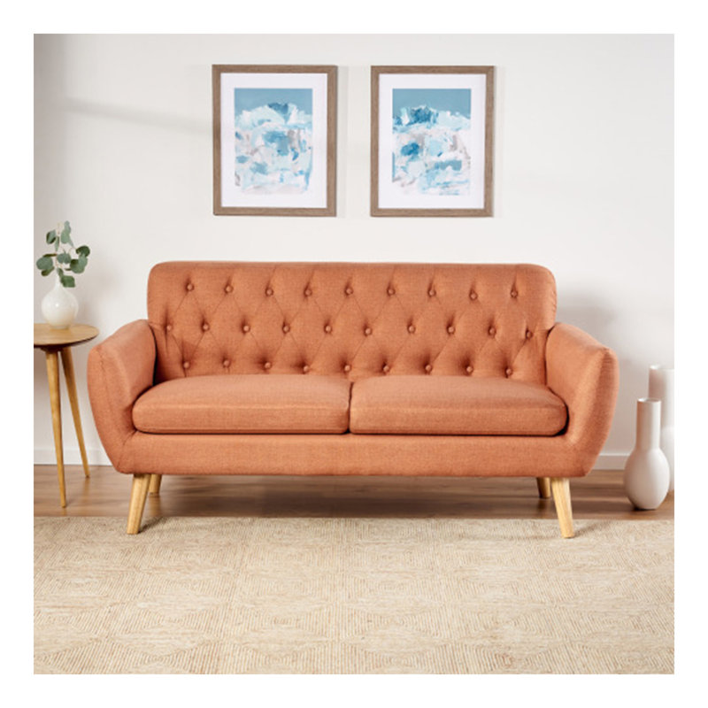 Causeuse (orange brûlé)