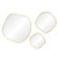Ensemble de 3 miroirs Raedyn