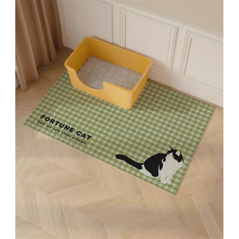 Tapis filtrant pour litière pour chat, H 0,11 po x l 23,62 po x P 15,74 po