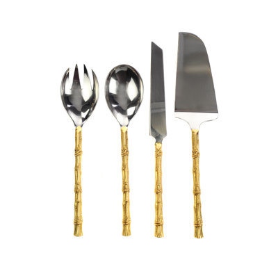 Nimmons Stainless Steel Salad Servers