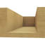 Block Block Woodgrain TimberThane Raider Tail, apprêté brun clair-88143516