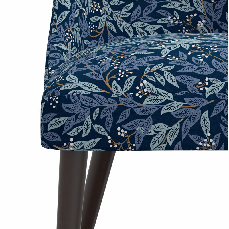 Tara Dining Chair, Rpc Willowberry Navy Linen