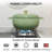 7.5 qt. Cast Iron Round Dutch Oven in Green With Lid-114795876-114795878
