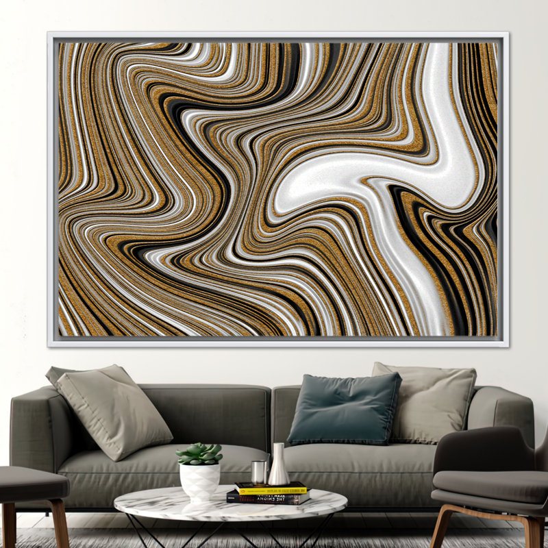 Print on Canvas, 20 cm H x 30 cm W, Framed Print without Mat, White