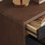 Buffet noir en bois manufacturé