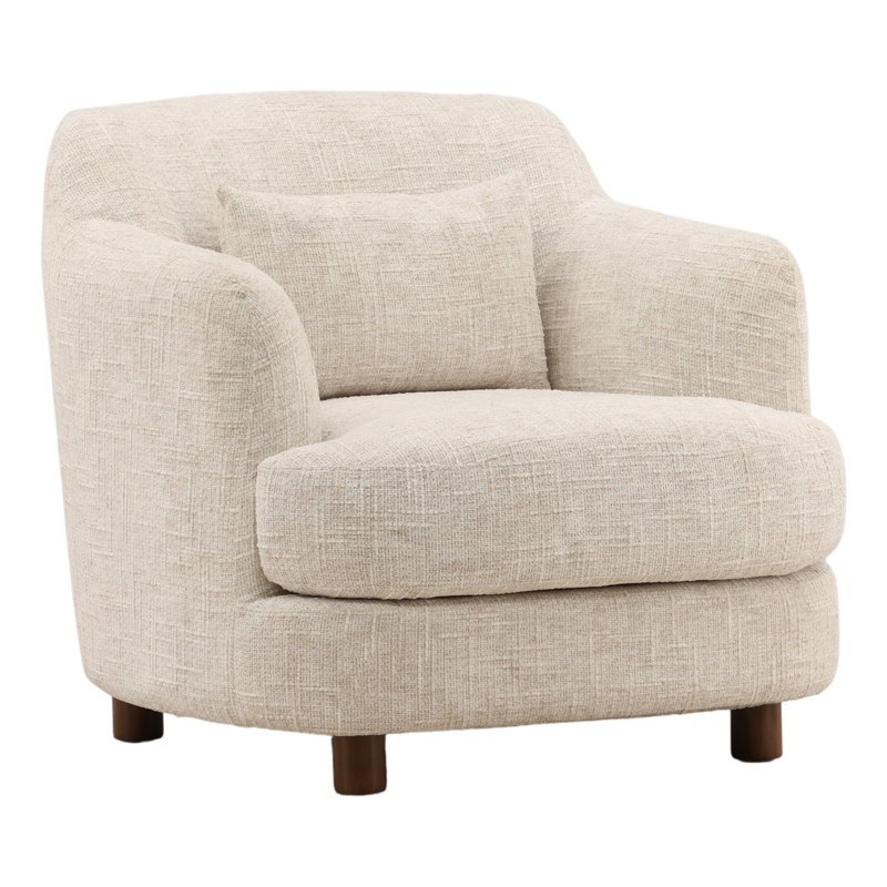 Saylor Occasional Chair Brown, Cream