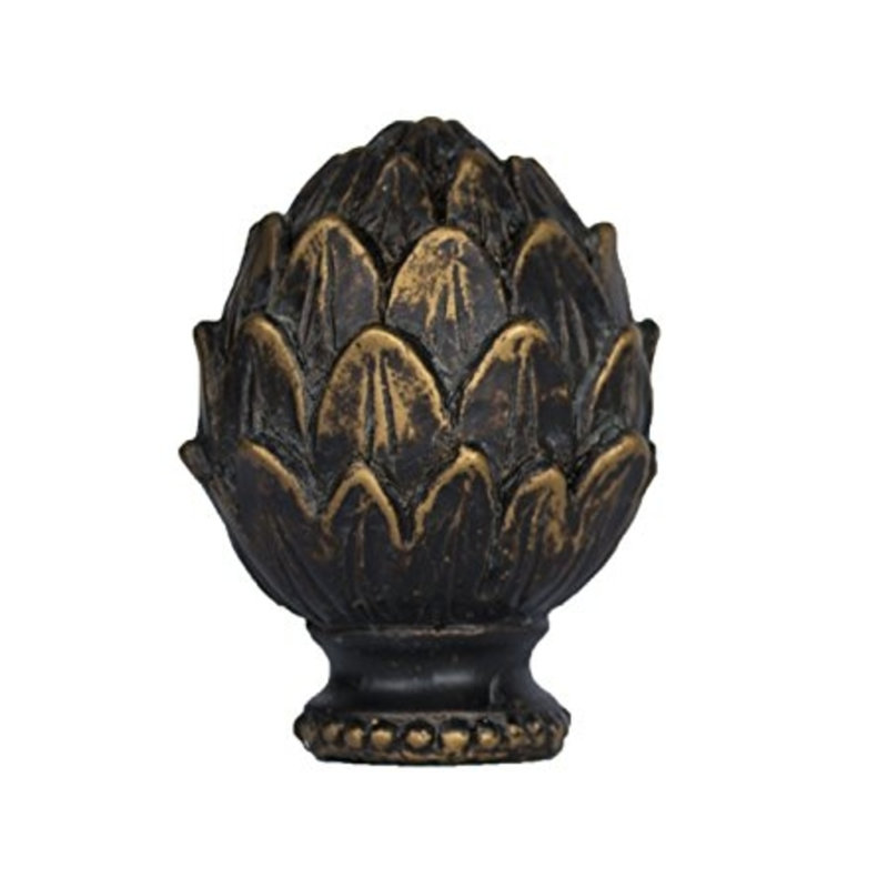 Fleuron Berenike Artichaut, Bronze/Doré