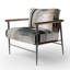 Chaise avec accoudoirs abstraite et géométrique Abstract Geode-1033445195