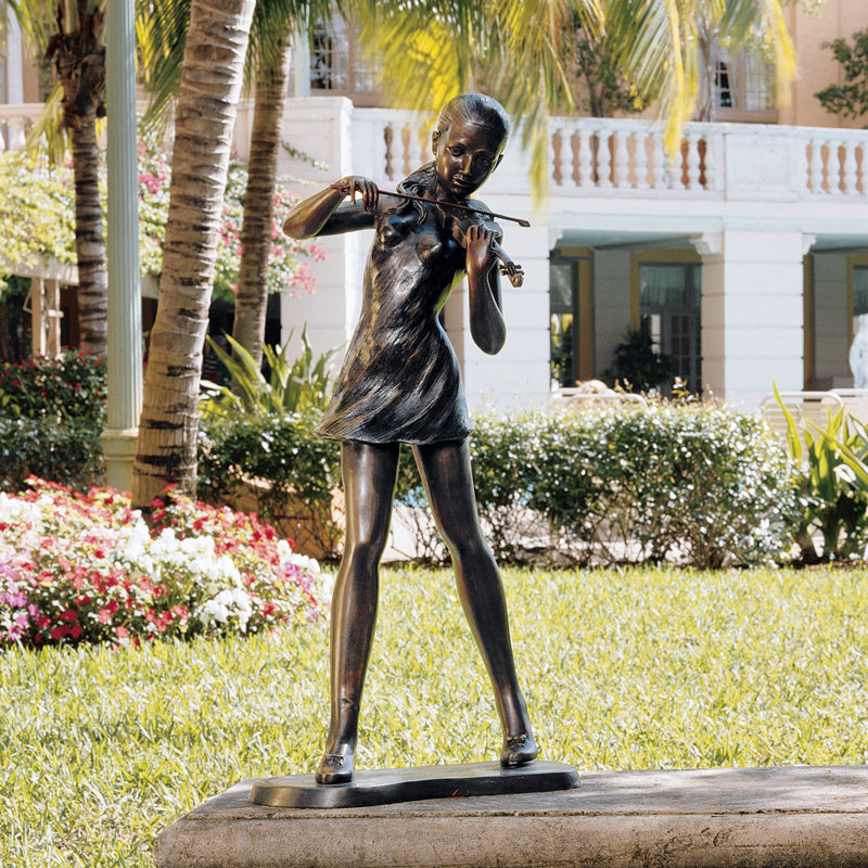 The Young Violinist Statue