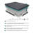 11-inch Bed Mattress Gel-Infused Memory Foam Hybrid Mattress, Dark Gray, Mattress in a Box-783585417