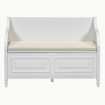 Wood Storage Bench