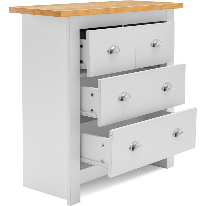 79 cm W Chest of 4 Drawers