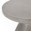 Table d'appoint d'extérieur en béton léger