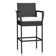  Outdoor Wicker Bar Stools Set Of 2 Patio Wicker Counter Stools With Armrest And Backrest Outdoor Bar Height Chairs